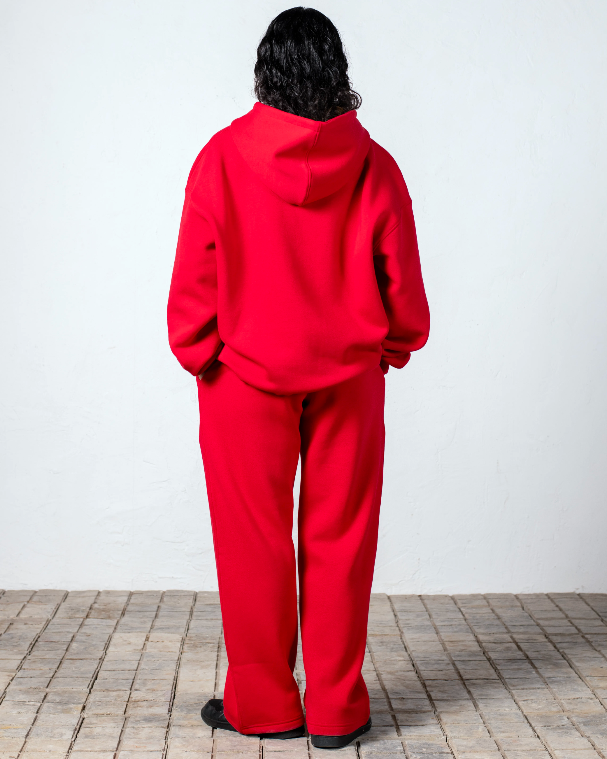 Red Sweat Suit