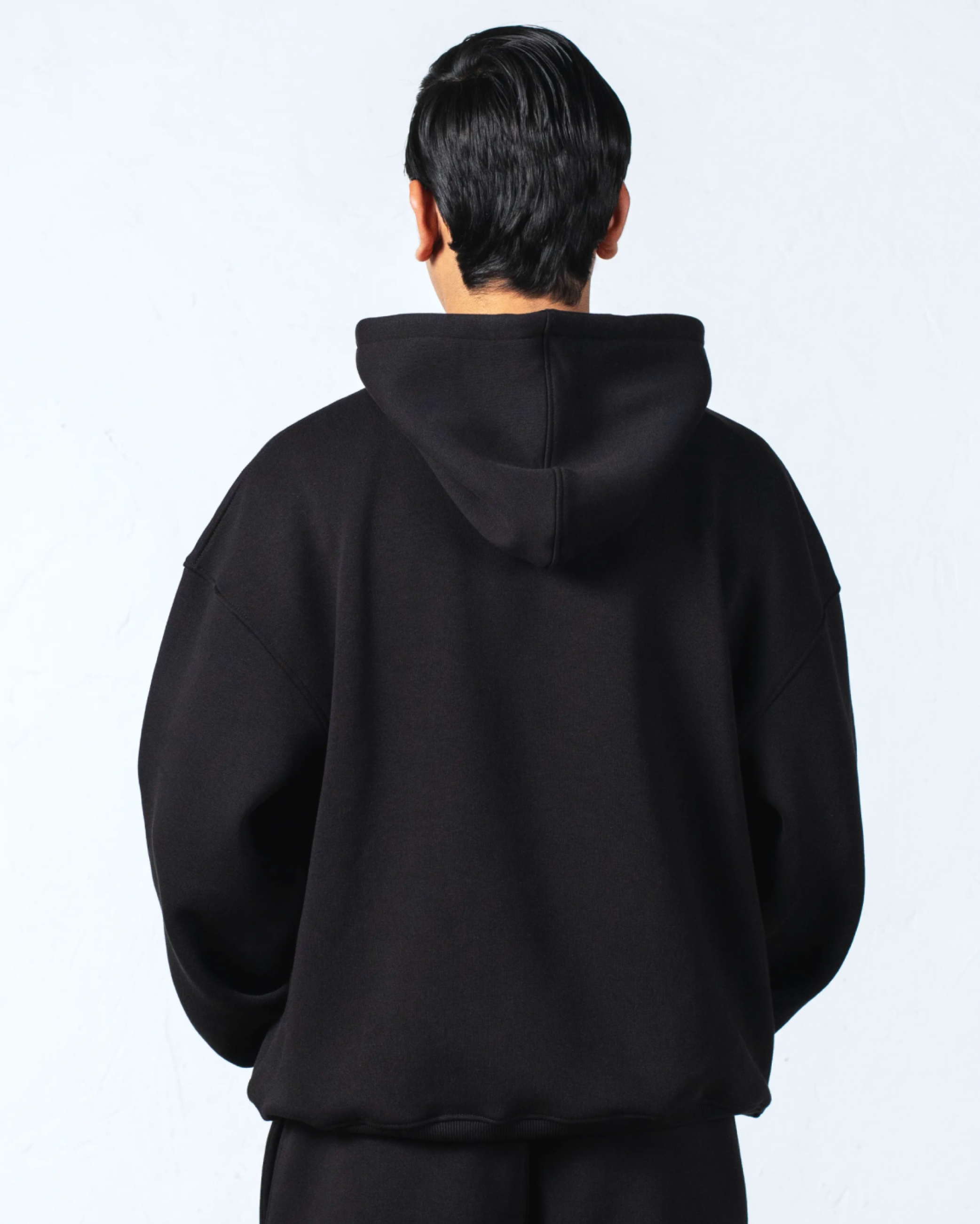 Fleece Black Hoodie