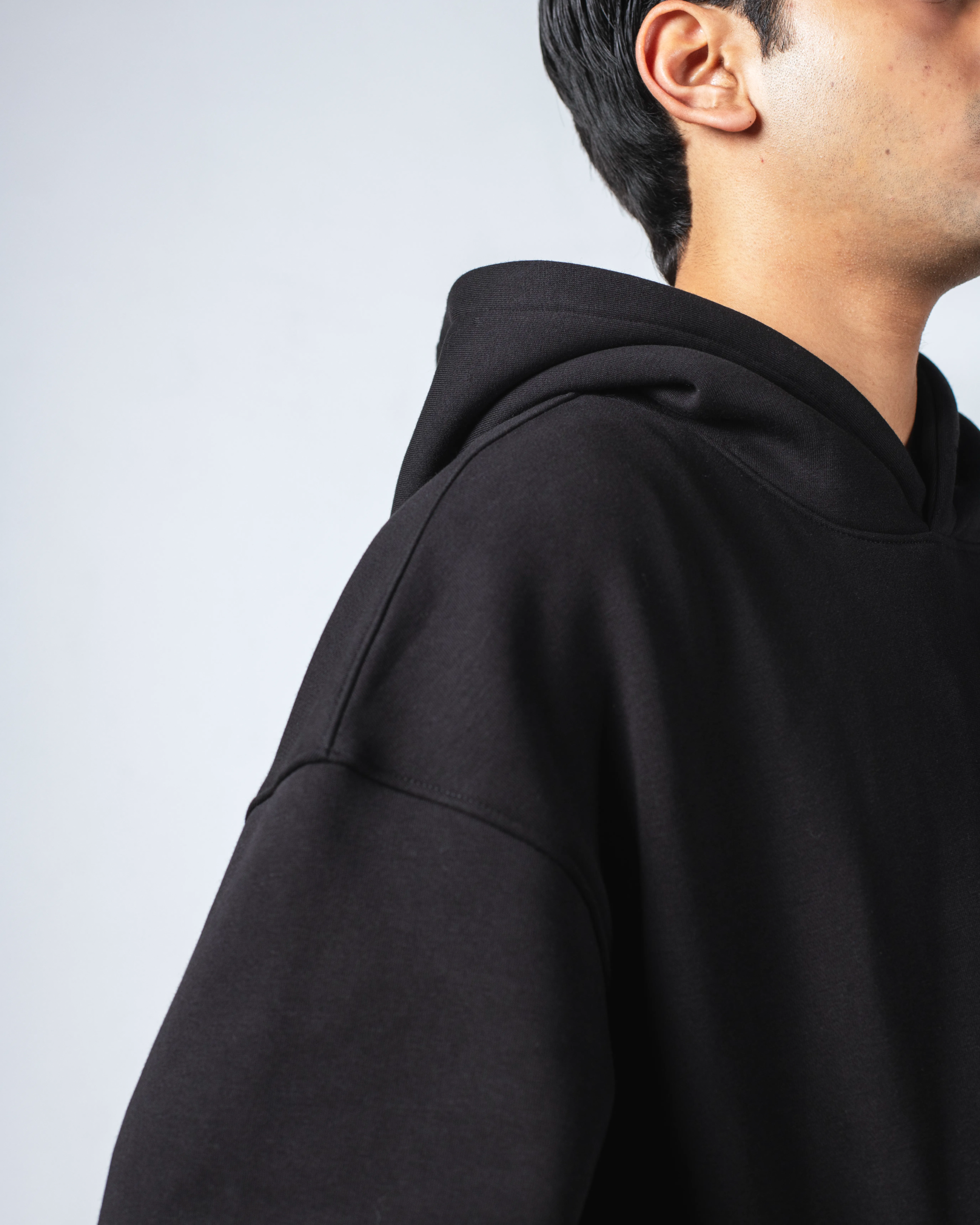 Fleece Black Hoodie