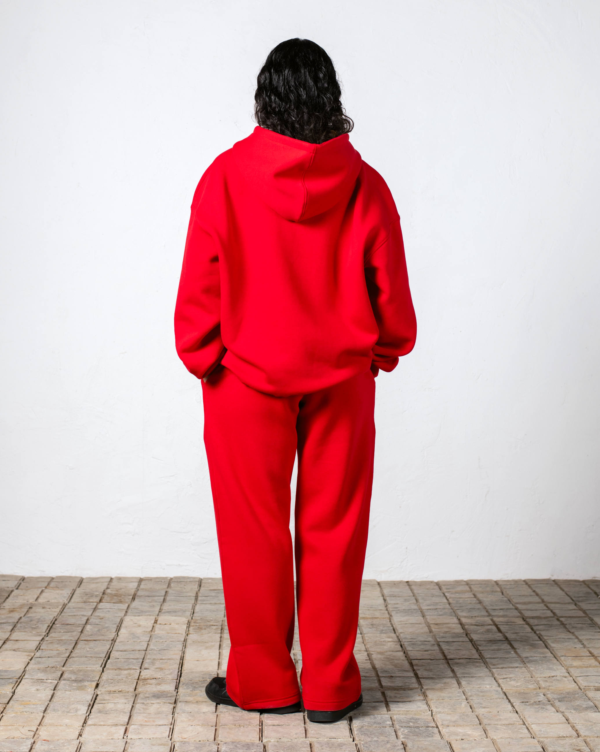 Fleece Red Hoodie