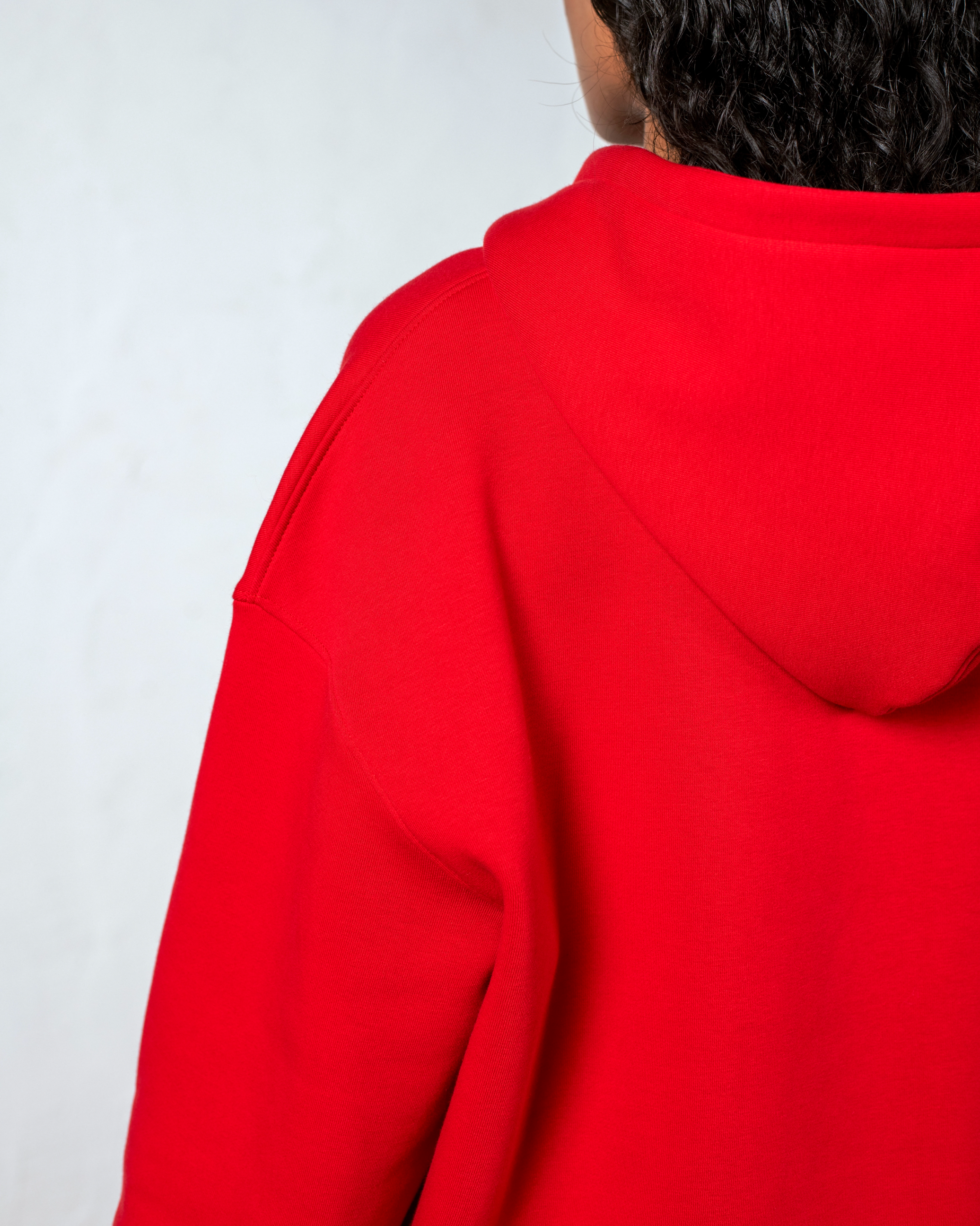 Fleece Red Hoodie